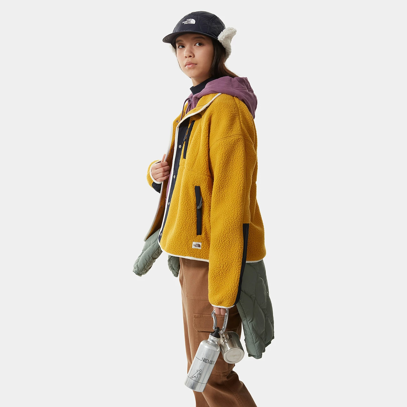 Coupon 😀 Mode- Lifestyle Femme The North Face Veste En Polaire Femme The North Face Cragmont ORANGE 👍 6 Coupon 😀 Mode- Lifestyle Femme The North Face Veste En Polaire Femme The North Face Cragmont ORANGE 👍 – Image 4