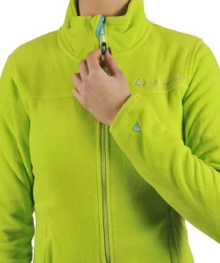 Budget ❤️ Mode- Lifestyle Femme Peak Mountain Blouson Polaire Femme Acesare VERT 🛒