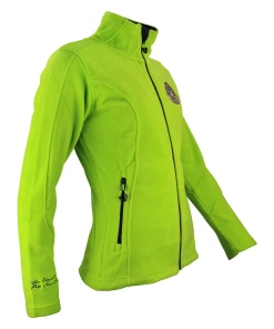 Budget 😍 Mode- Lifestyle Femme Peak Mountain Blouson Polaire Femme Asak VERT 🔥