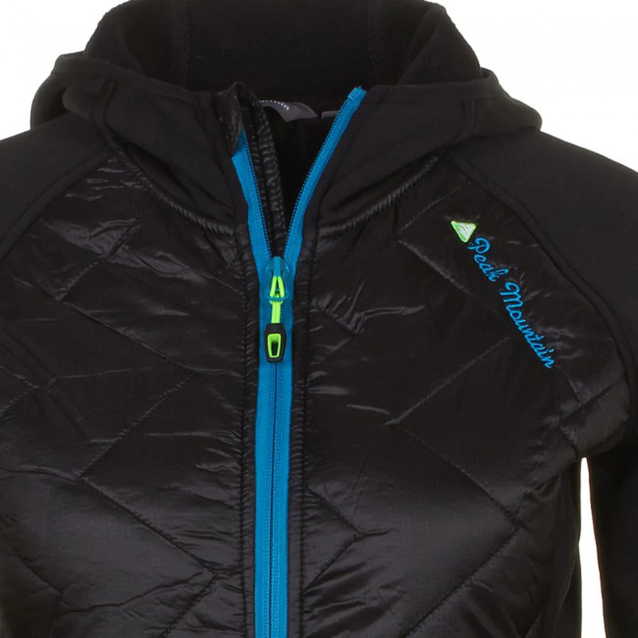 Sortie 🔔 Ski Alpin Femme Peak Mountain Peak Mountain - Blouson Polar Shell Bi-mati�re Femme Acerla-noir/noir NOIR 🎉 4 Sortie 🔔 Ski Alpin Femme Peak Mountain Peak Mountain - Blouson Polar Shell Bi-mati�re Femme Acerla-noir/noir NOIR 🎉 – Image 2