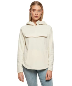 Meilleur prix 😍 Mode- Lifestyle Femme Urban Classics Polaire À Capuche Femme Urban Classics Gt BLANC 🔔