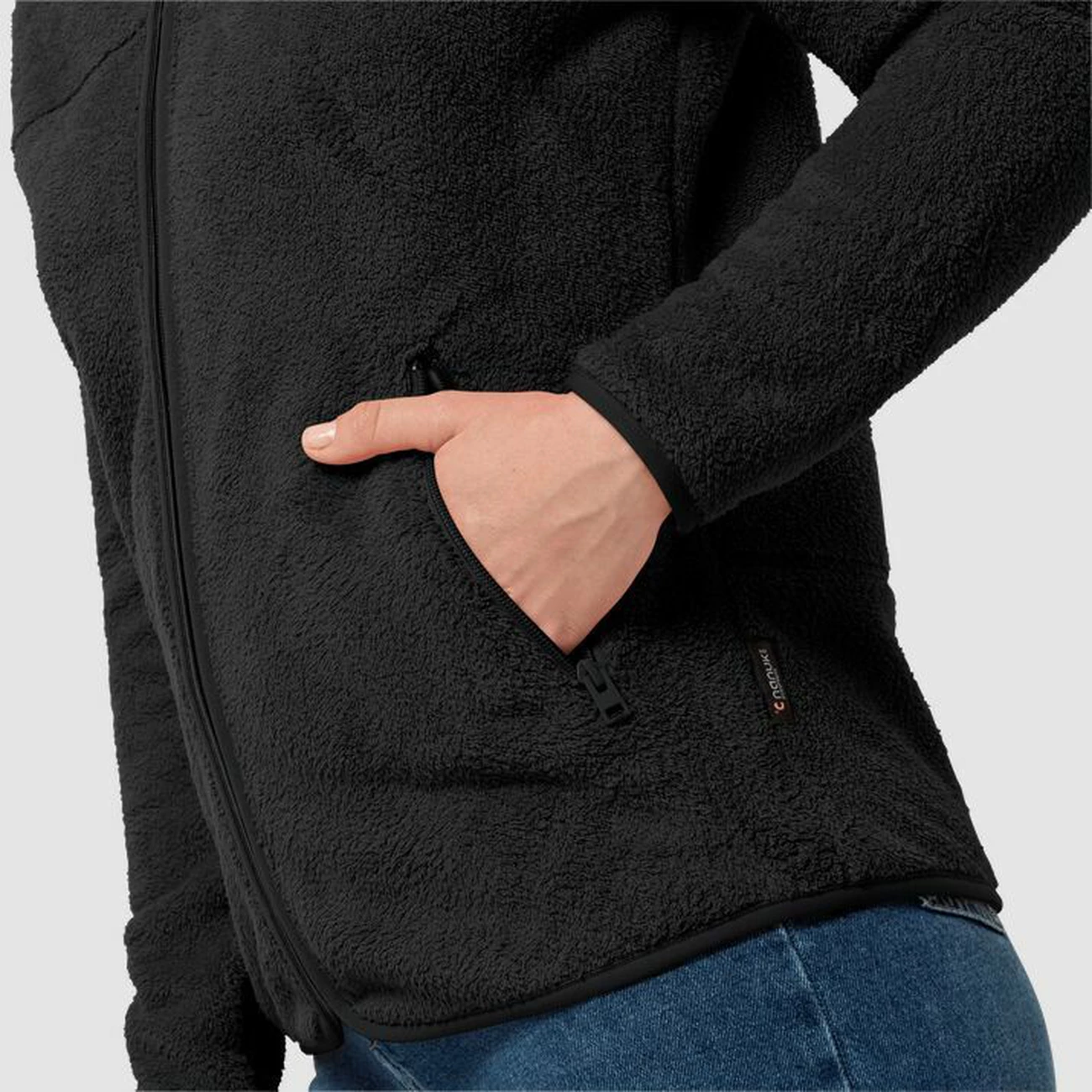 Promo 👍 Randonnee Pedestre Femme Jack Wolfskin Polaire Femme Jack Wolfskin Chilly Walk NOIR 🎉 7 Promo 👍 Randonnee Pedestre Femme Jack Wolfskin Polaire Femme Jack Wolfskin Chilly Walk NOIR 🎉 – Image 5