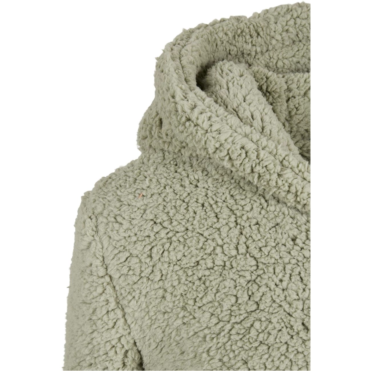 De gros 😀 Mode- Lifestyle Femme Urban Classics Polaire À Capuche Femme Urban Classics Sherpa VERT 🌟 5 De gros 😀 Mode- Lifestyle Femme Urban Classics Polaire À Capuche Femme Urban Classics Sherpa VERT 🌟 – Image 3