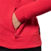 Grosses soldes 🎁 Mode- Lifestyle Femme Jack Wolfskin Polaire À Capuche Femme Jack Wolfskin Modesto ROUGE 🥰