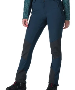 Remise 🌟 Randonnée Femme Kilpi Pantalon Randonnée Chaud Femme Kilpi Nuuk-w BLEU 🎁