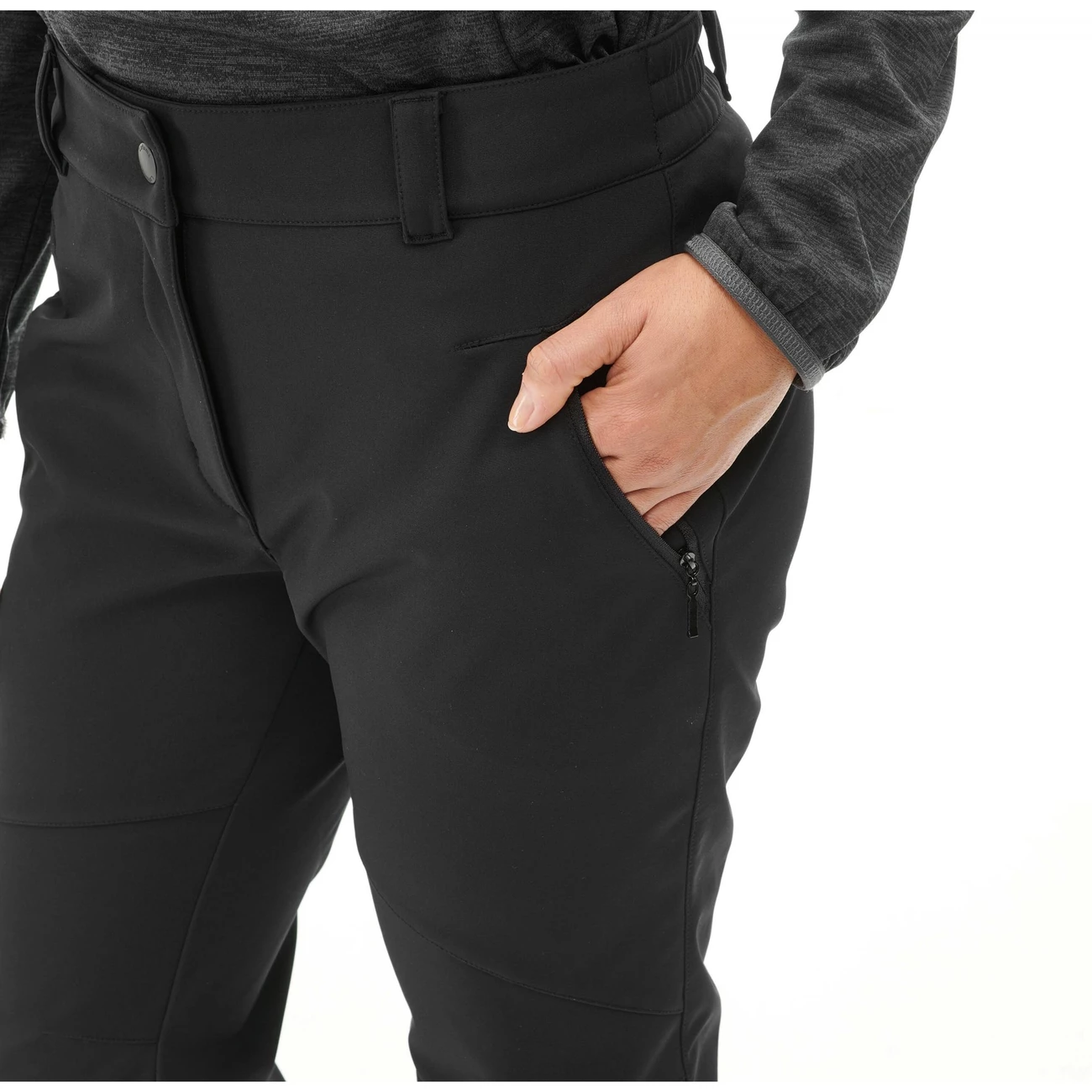 Sortie 🤩 Randonnee Pedestre Femme Lafuma Pantalon Softshell Doublé Polaire - Femme - Noir - Track Softshell Pants W NOIR 😉 8 Sortie 🤩 Randonnee Pedestre Femme Lafuma Pantalon Softshell Doublé Polaire - Femme - Noir - Track Softshell Pants W NOIR 😉 – Image 6