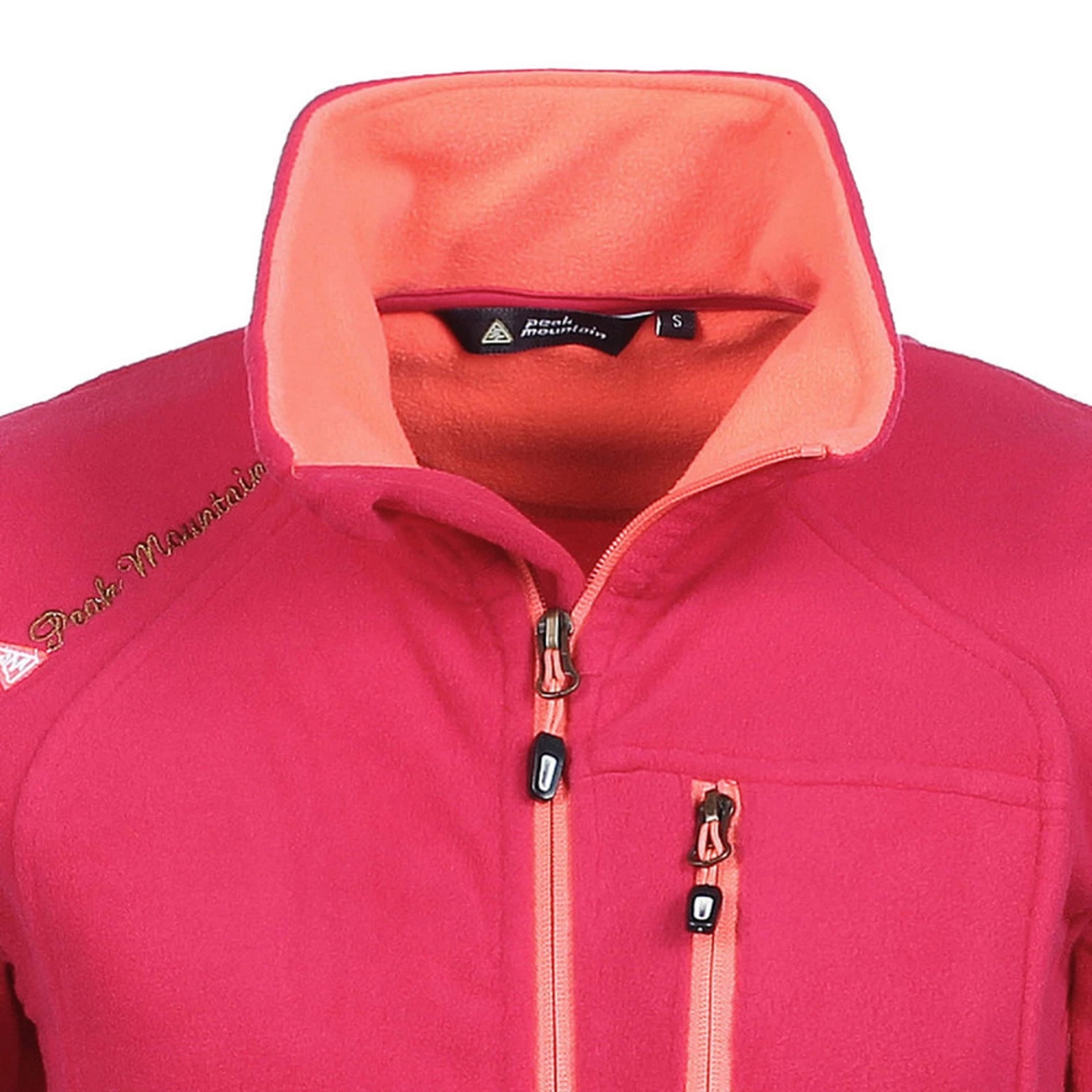 Meilleure affaire 😉 Mode- Lifestyle Femme Peak Mountain Blouson Polaire Femme Acalon ROSE ❤️ 6 Meilleure affaire 😉 Mode- Lifestyle Femme Peak Mountain Blouson Polaire Femme Acalon ROSE ❤️ – Image 4