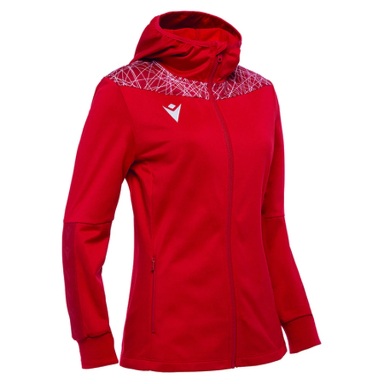 Meilleur prix ???? Fitness Femme Macron Survêtement Femme Macron Aurora Full Zip Top ROUGE ???? 4 Meilleur prix ???? Fitness Femme Macron Survêtement Femme Macron Aurora Full Zip Top ROUGE ???? – Image 2