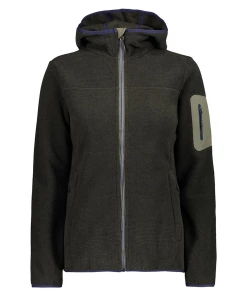 Bon marché 🎁 Montagne Femme Cmp Cmp 👩 Woman Jacket Fix Hood NOIR 😍