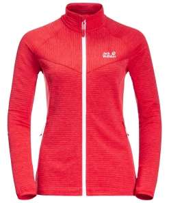 Meilleure vente 🛒 Randonnee Pedestre Femme Jack Wolfskin Polaire Femme Jack Wolfskin Active Tongari ROUGE 💯 -Columbia Shop beaa830949104a2e80da7b26ba9523f5