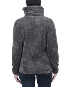 Acheter 🤩 Mode- Lifestyle Femme Peak Mountain Blouson Polaire Femme Asana MARRON ⭐