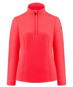 De gros 😀 Sports Dhivers Femme Poivre Blanc Polaire Micro Fleece Sweater Poivre Blanc 1540 Techno Red 2 Femme ROUGE 🌟