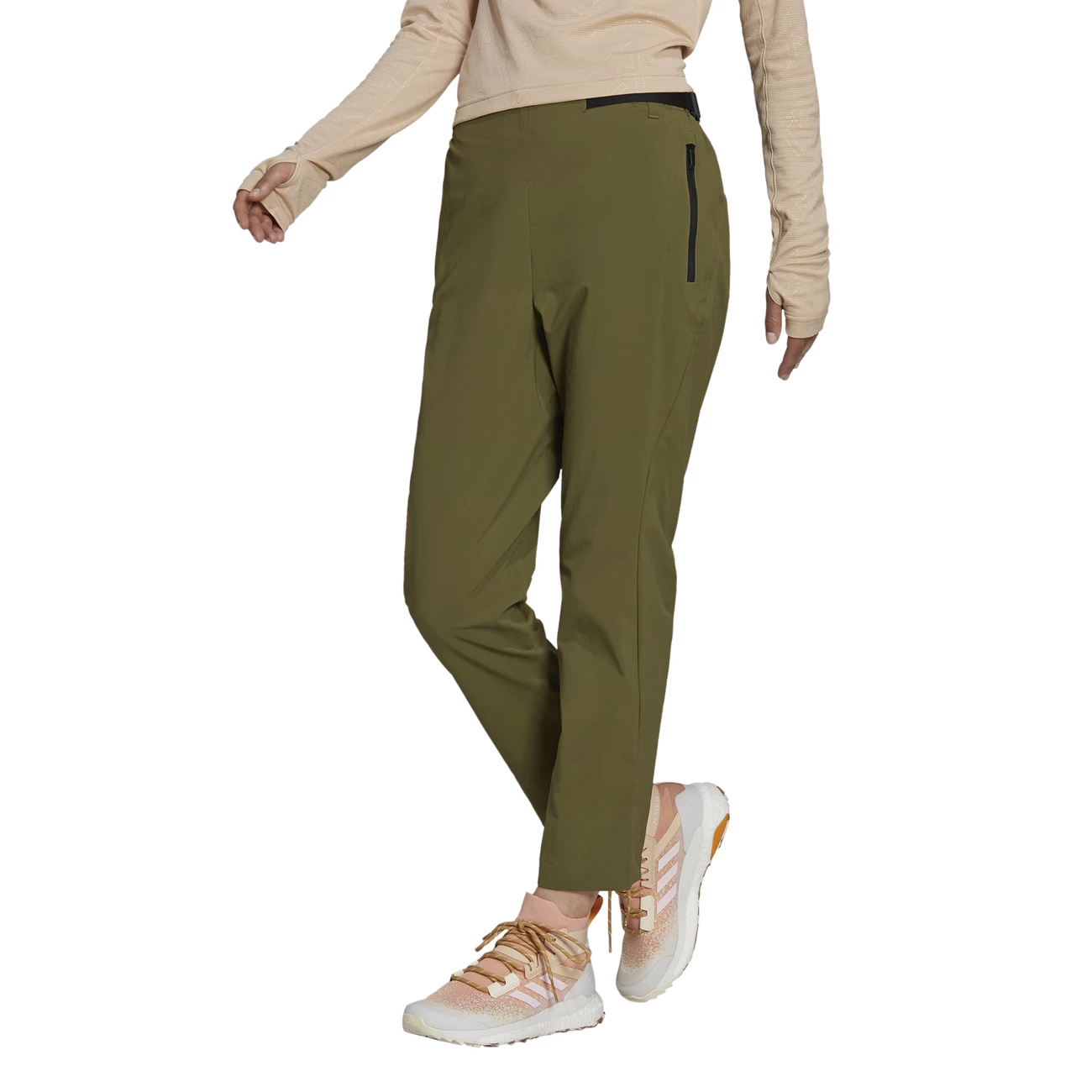 Remise 🎉 Randonnee Pedestre Femme Adidas Pantalon Femme Adidas Terrex Hike VERT 🤩 4 Remise 🎉 Randonnee Pedestre Femme Adidas Pantalon Femme Adidas Terrex Hike VERT 🤩 – Image 2