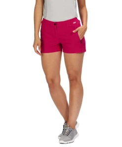 Bon marché ❤️ All Mountain Femme Regatta Wms Highton Short MULTICOLORE ⭐