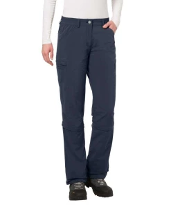 Bon marché 👏 Montagne Femme Vaude Vaude Farley Zip Off Capri BLEU ⌛ -Columbia Shop c6520748caa64ada962e0e63e4143d85