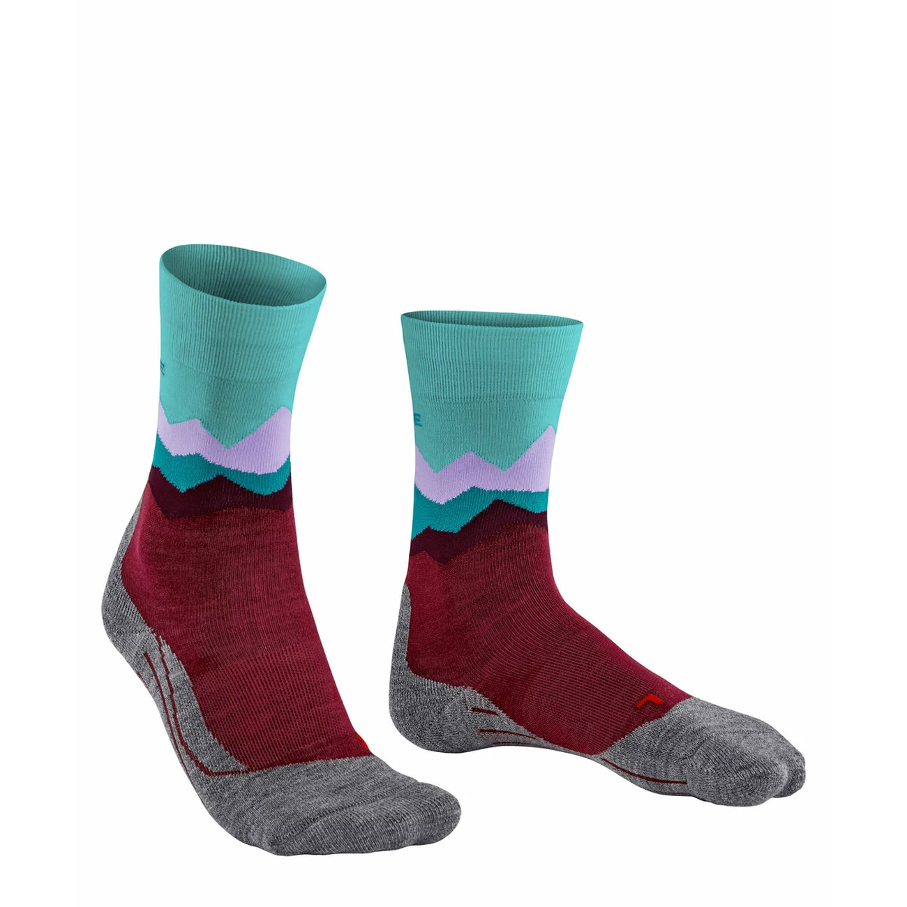 Remise 😍 Randonnee Pedestre Femme Falke Chaussettes Femme Falke Tk2 Crest ROUGE ❤️ 8 Remise 😍 Randonnee Pedestre Femme Falke Chaussettes Femme Falke Tk2 Crest ROUGE ❤️ – Image 6