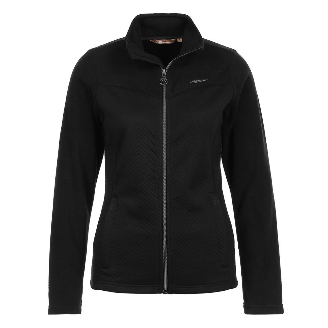 Remise ⭐ Ski Alpin Femme Peak Mountain Peak Mountain - Blouson Polaire Femme Achiffer-gris GRIS ❤️ 4 Remise ⭐ Ski Alpin Femme Peak Mountain Peak Mountain - Blouson Polaire Femme Achiffer-gris GRIS ❤️ – Image 2