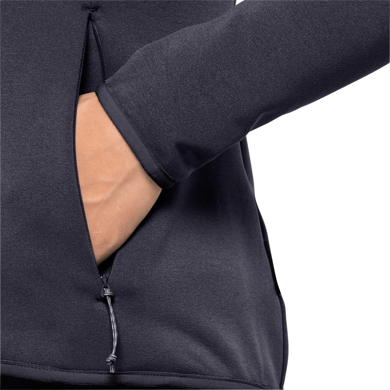 Sortie ???? Randonnee Pedestre Femme Jack Wolfskin Polaire Femme Jack Wolfskin Turbulence GRIS ???? 8 Sortie ???? Randonnee Pedestre Femme Jack Wolfskin Polaire Femme Jack Wolfskin Turbulence GRIS ???? – Image 6