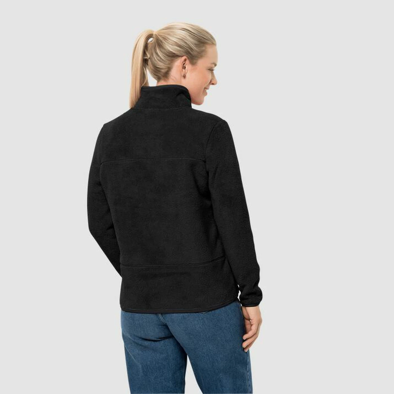 Promo 👍 Randonnee Pedestre Femme Jack Wolfskin Polaire Femme Jack Wolfskin Chilly Walk NOIR 🎉 6 Promo 👍 Randonnee Pedestre Femme Jack Wolfskin Polaire Femme Jack Wolfskin Chilly Walk NOIR 🎉 – Image 4