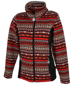 Meilleur prix 👏 Randonnée Femme Eldera Sportswear Prague Rouge Polaire L MULTICOLORE 🔥 -Columbia Shop ccaefc5e49ed42b0a06a03d67dc42bd7 1