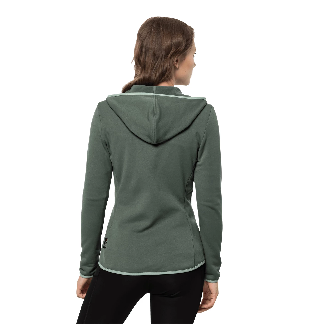 Sortie ✔️ Randonnee Pedestre Femme Jack Wolfskin Polaire Femme Jack Wolfskin Turbulence VERT ❤️ 4 Sortie ✔️ Randonnee Pedestre Femme Jack Wolfskin Polaire Femme Jack Wolfskin Turbulence VERT ❤️ – Image 2