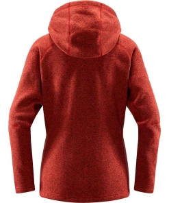 Offres ✔️ Montagne Femme Haglofs Haglofs Swook Hood ROUGE 👍