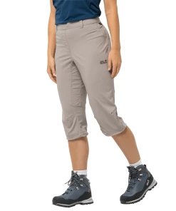 Sortie 😉 Randonnee Pedestre Femme Jack Wolfskin Pantalon 3/4 Femme Jack Wolfskin Activate Light MARRON 😍 -Columbia Shop d4928735bbdc40a789d25bc07af0d10d