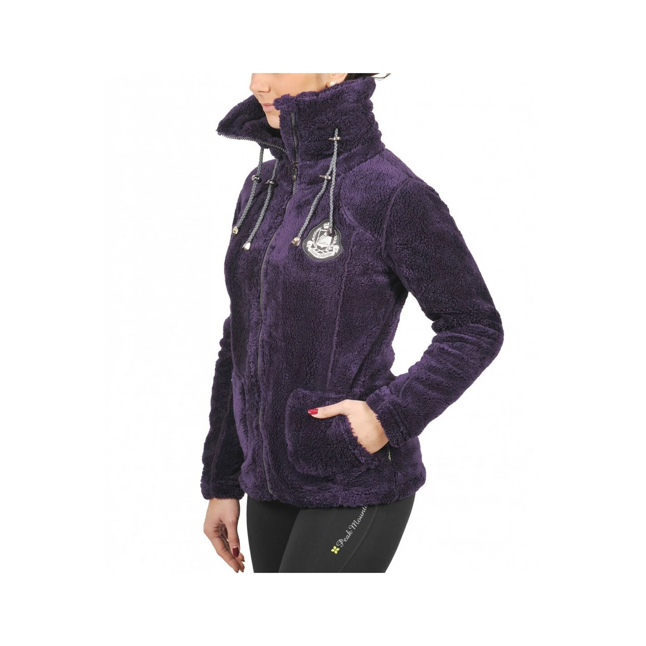 Tout neuf ✔️ Ski Femme Peak Mountain Veste Polaire Femme Peak Mountain Asana VIOLET 😍 5 Tout neuf ✔️ Ski Femme Peak Mountain Veste Polaire Femme Peak Mountain Asana VIOLET 😍 – Image 3