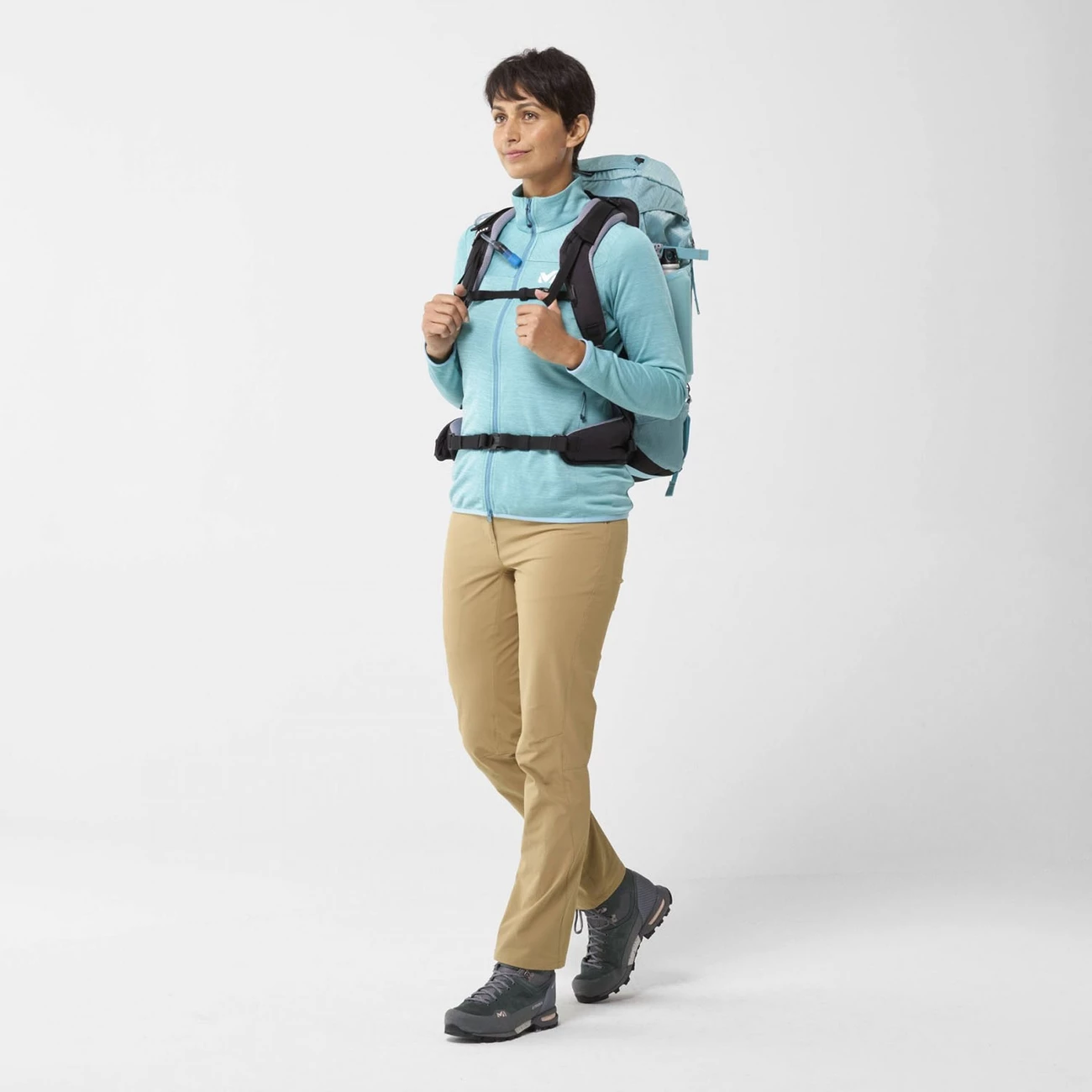 Budget 🎁 Randonnee Pedestre Femme Millet Pantalon Millet Trekker Stretch Kelp Femme VERT ⭐ 6 Budget 🎁 Randonnee Pedestre Femme Millet Pantalon Millet Trekker Stretch Kelp Femme VERT ⭐ – Image 4