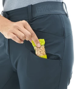 Promo 🤩 Randonnée Femme Millet Wanaka Stretch Pt Ii BLEU 🔔