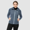 Sortie 😀 Randonnee Pedestre Femme Jack Wolfskin Polaire Femme Jack Wolfskin Crossing Peak BLEU 😉 -Columbia Shop e1d31e140bef416983d3ec4b87cccc85