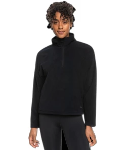 Budget 🤩 Mode- Lifestyle Femme Roxy Polaire Femme Roxy Feel It Too NOIR 🌟