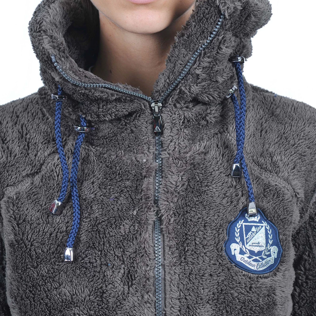 Acheter 🤩 Mode- Lifestyle Femme Peak Mountain Blouson Polaire Femme Asana MARRON ⭐ 4 Acheter 🤩 Mode- Lifestyle Femme Peak Mountain Blouson Polaire Femme Asana MARRON ⭐ – Image 2