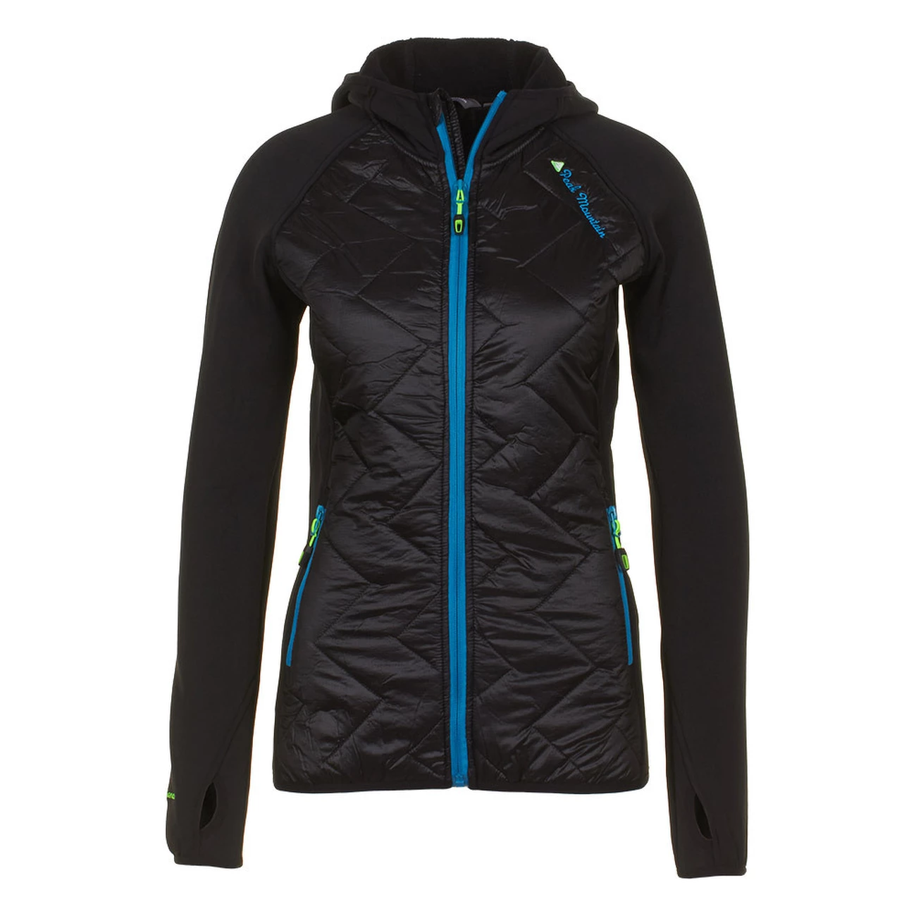 Sortie 🔔 Ski Alpin Femme Peak Mountain Peak Mountain - Blouson Polar Shell Bi-mati�re Femme Acerla-noir/noir NOIR 🎉 5 Sortie 🔔 Ski Alpin Femme Peak Mountain Peak Mountain - Blouson Polar Shell Bi-mati�re Femme Acerla-noir/noir NOIR 🎉 – Image 3