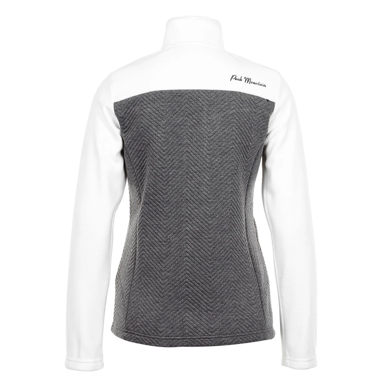 Remise ⭐ Ski Alpin Femme Peak Mountain Peak Mountain - Blouson Polaire Femme Achiffer-gris GRIS ❤️ 5 Remise ⭐ Ski Alpin Femme Peak Mountain Peak Mountain - Blouson Polaire Femme Achiffer-gris GRIS ❤️ – Image 3