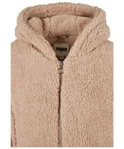 Remise 🔔 Mode- Lifestyle Femme Urban Classics Polaire À Capuche Femme Urban Classics Sherpa MARRON 👏 -Columbia Shop ef009eca34fe4012839ddaa5fb5a7f5e
