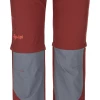 Meilleure vente 🥰 Randonnee Pedestre Femme Kilpi Pantalon Femme Kilpi Hosio ROUGE 😀