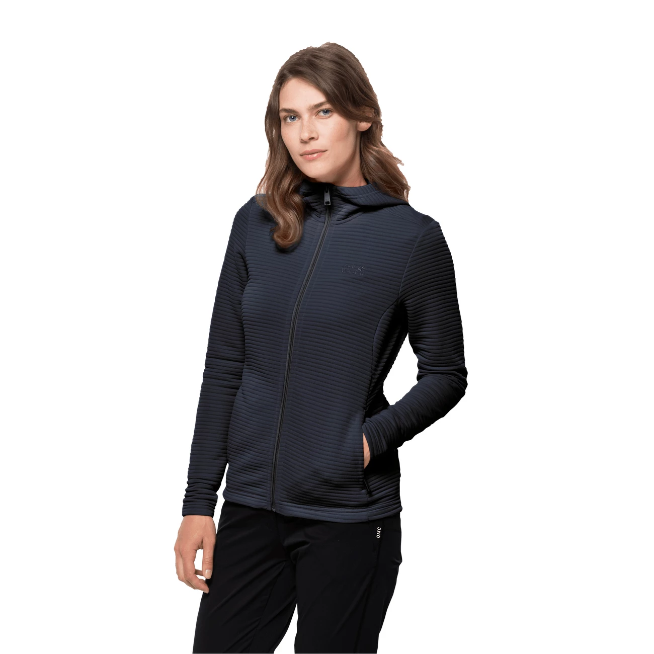 Offres 🔔 Mode- Lifestyle Femme Jack Wolfskin Polaire À Capuche Femme Jack Wolfskin Modesto BLEU 🎁 5 Offres 🔔 Mode- Lifestyle Femme Jack Wolfskin Polaire À Capuche Femme Jack Wolfskin Modesto BLEU 🎁 – Image 3