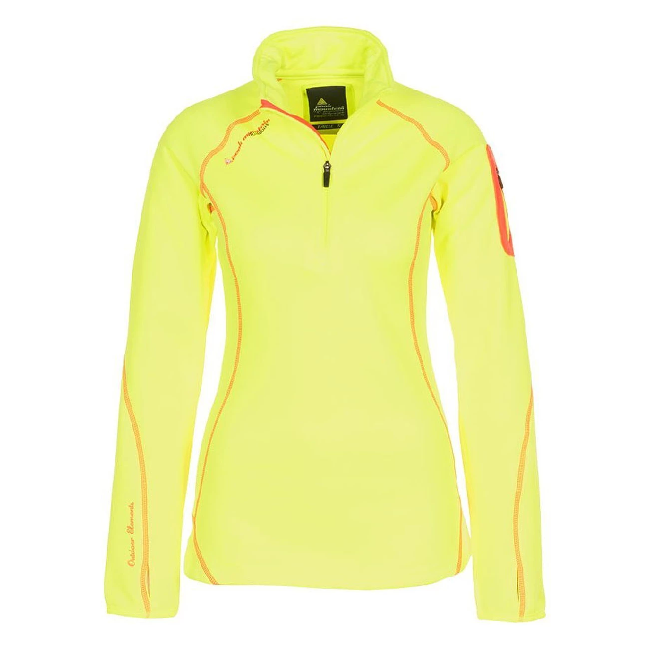 Nouveau ✔️ Ski Alpin Femme Peak Mountain Peak Mountain - Sweat Polaire Femme Acerun-jaune JAUNE ???? 4 Nouveau ✔️ Ski Alpin Femme Peak Mountain Peak Mountain - Sweat Polaire Femme Acerun-jaune JAUNE ???? – Image 2
