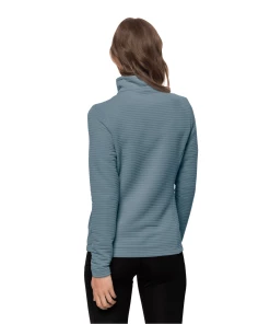 Tout neuf ✨ Mode- Lifestyle Femme Jack Wolfskin Polaire Femme Jack Wolfskin Modesto GRIS ⌛