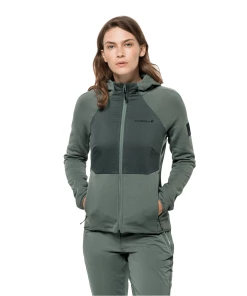 Bon marché ✔️ Randonnee Pedestre Femme Jack Wolfskin Polaire Femme Jack Wolfskin Tasman Hybrid Fz VERT 🎉 -Columbia Shop fcc24bd5ba9d48d2b754006cfe73262e
