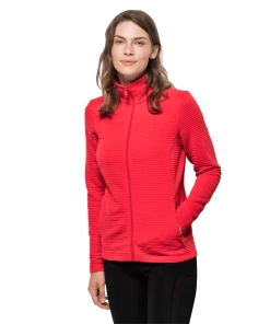Promo 🛒 Mode- Lifestyle Femme Jack Wolfskin Polaire Femme Jack Wolfskin Modesto ROUGE ⌛ -Columbia Shop fcecaa9ec8004fb5a14776c19d62a3e3